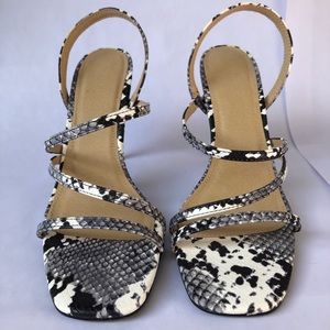 ASOS Snakeprint Heels